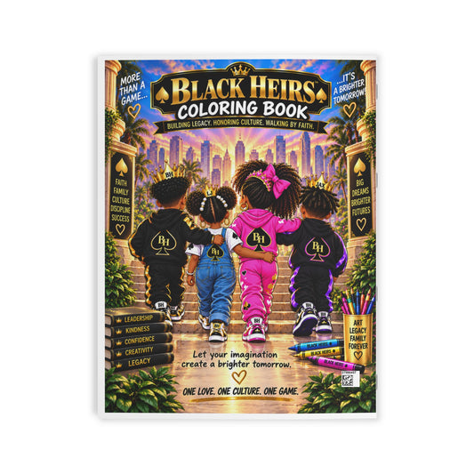 Black Heirs Royal Coloring Book (Volume I)