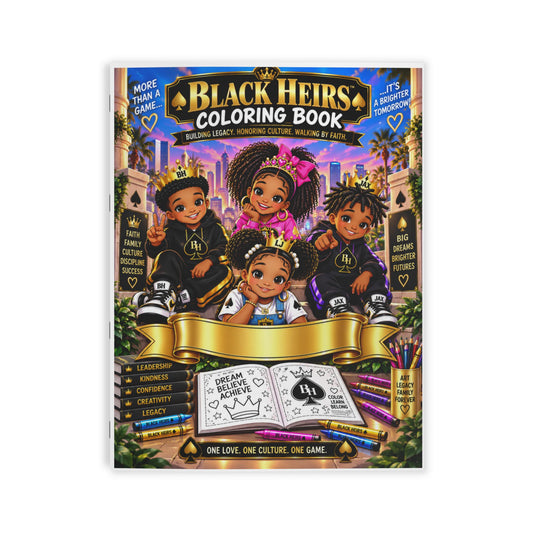 Black Heirs Royal Coloring Book (Volume I)