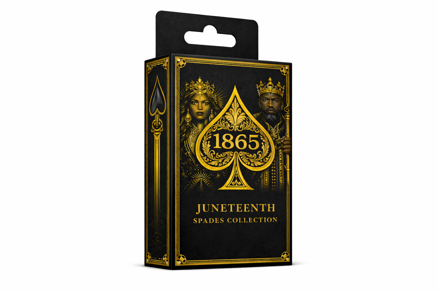 Black Heirs Juneteenth Spades Collection | Luxury Playing Cards